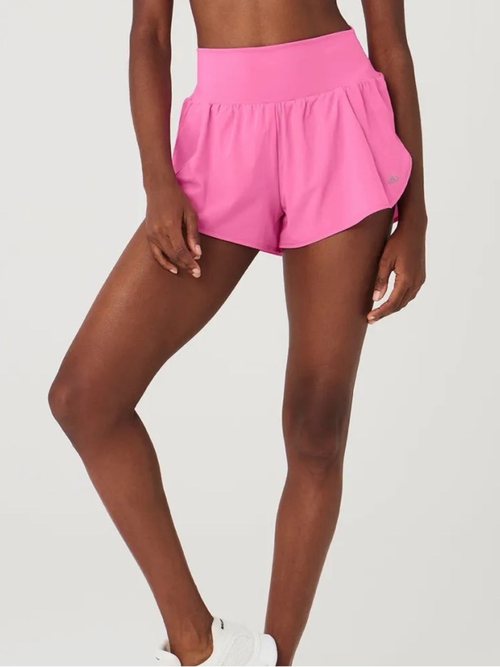 ALO Yoga High-Waist Pink Athletic Shorts